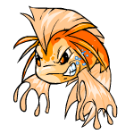 Angry orange koi (old pre-customisation)