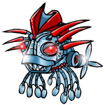 Angry robot koi (old pre-customisation)