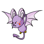 Angry purple korbat (old pre-customisation)