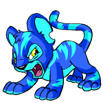 Angry electric kougra (old pre-customisation)