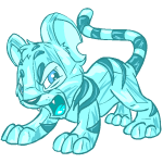 Angry ice kougra (old pre-customisation)