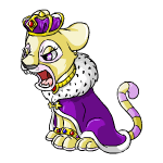 Angry royalgirl kougra (old pre-customisation)