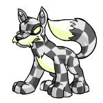 Angry checkered lupe (old pre-customisation)
