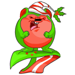 Angry christmas meerca (old pre-customisation)