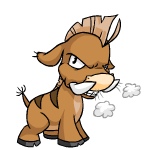Angry brown moehog (old pre-customisation)