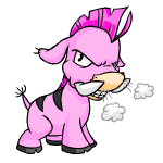 Angry pink moehog (old pre-customisation)