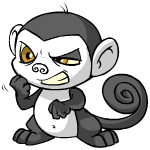 Angry skunk mynci (old pre-customisation)