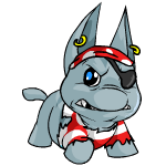 Angry pirate poogle (old pre-customisation)