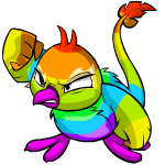 Angry rainbow pteri (old pre-customisation)