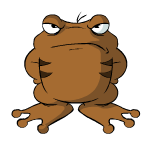 Angry brown quiggle (old pre-customisation)