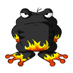 Angry fire quiggle (old pre-customisation)