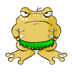 Angry island quiggle (old pre-customisation)