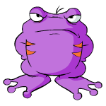 Angry purple quiggle (old pre-customisation)