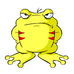 Angry yellow quiggle (old pre-customisation)