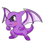 Angry purple shoyru (old pre-customisation)