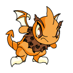 Angry tyrannian shoyru (old pre-customisation)