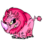 Angry pink tonu (old pre-customisation)