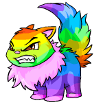 Angry rainbow wocky (old pre-customisation)