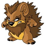 Angry brown yurble (old pre-customisation)