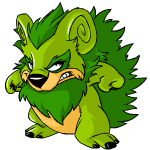 Angry green yurble (old pre-customisation)
