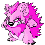 Angry pink yurble (old pre-customisation)