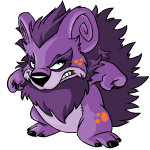 Angry purple yurble (old pre-customisation)