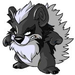 Angry skunk yurble (old pre-customisation)