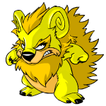 Angry yellow yurble (old pre-customisation)