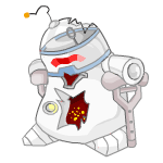 Beaten robot chia (old pre-customisation)
