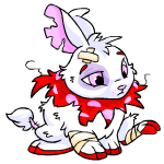 Beaten red cybunny (old pre-customisation)