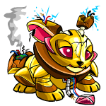 Beaten robot cybunny (old pre-customisation)