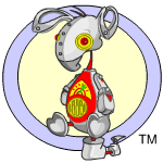 Classic Background robot blumaroo (old pre-customisation)