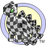 Classic Background checkered chomby (old pre-customisation)