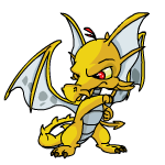 Close Attack yellow draik (old pre-customisation)