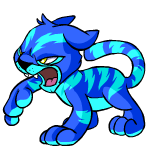 Close Attack electric kougra (old pre-customisation)