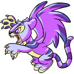 Close Attack faerie kougra (old pre-customisation)