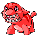 Close Attack red poogle (old pre-customisation)