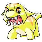 Close Attack yellow poogle (old pre-customisation)
