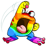 Close Attack rainbow quiggle (old pre-customisation)