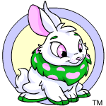 Classic Background green cybunny (old pre-customisation)