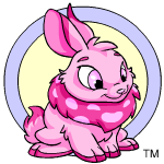 Classic Background pink cybunny (old pre-customisation)