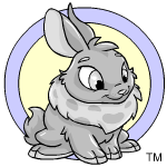 Classic Background silver cybunny (old pre-customisation)