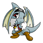 Defended pirate shoyru (old pre-customisation)