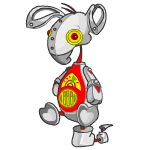 Happy robot blumaroo (old pre-customisation)