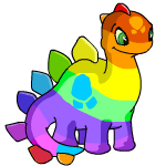 Happy rainbow chomby (old pre-customisation)