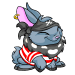 Happy pirate cybunny (old pre-customisation)