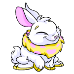 Happy yellow cybunny (old pre-customisation)