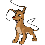 Happy brown gelert (old pre-customisation)