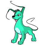 Happy green gelert (old pre-customisation)