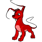 Happy red gelert (old pre-customisation)